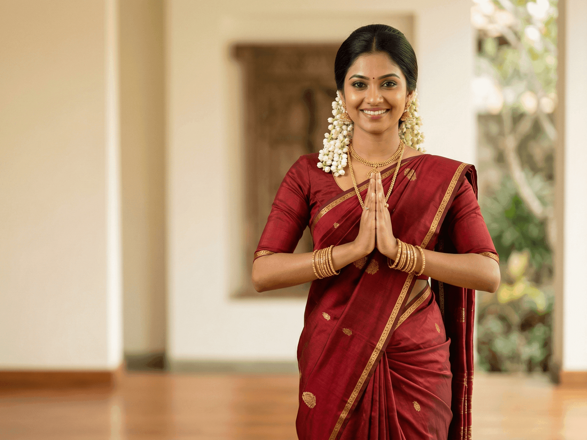 Ayubowan - traditional Sri Lankan greeting