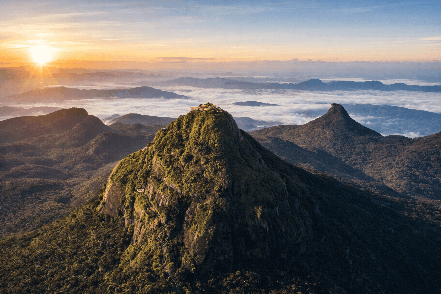 One Mountain, Four Faiths