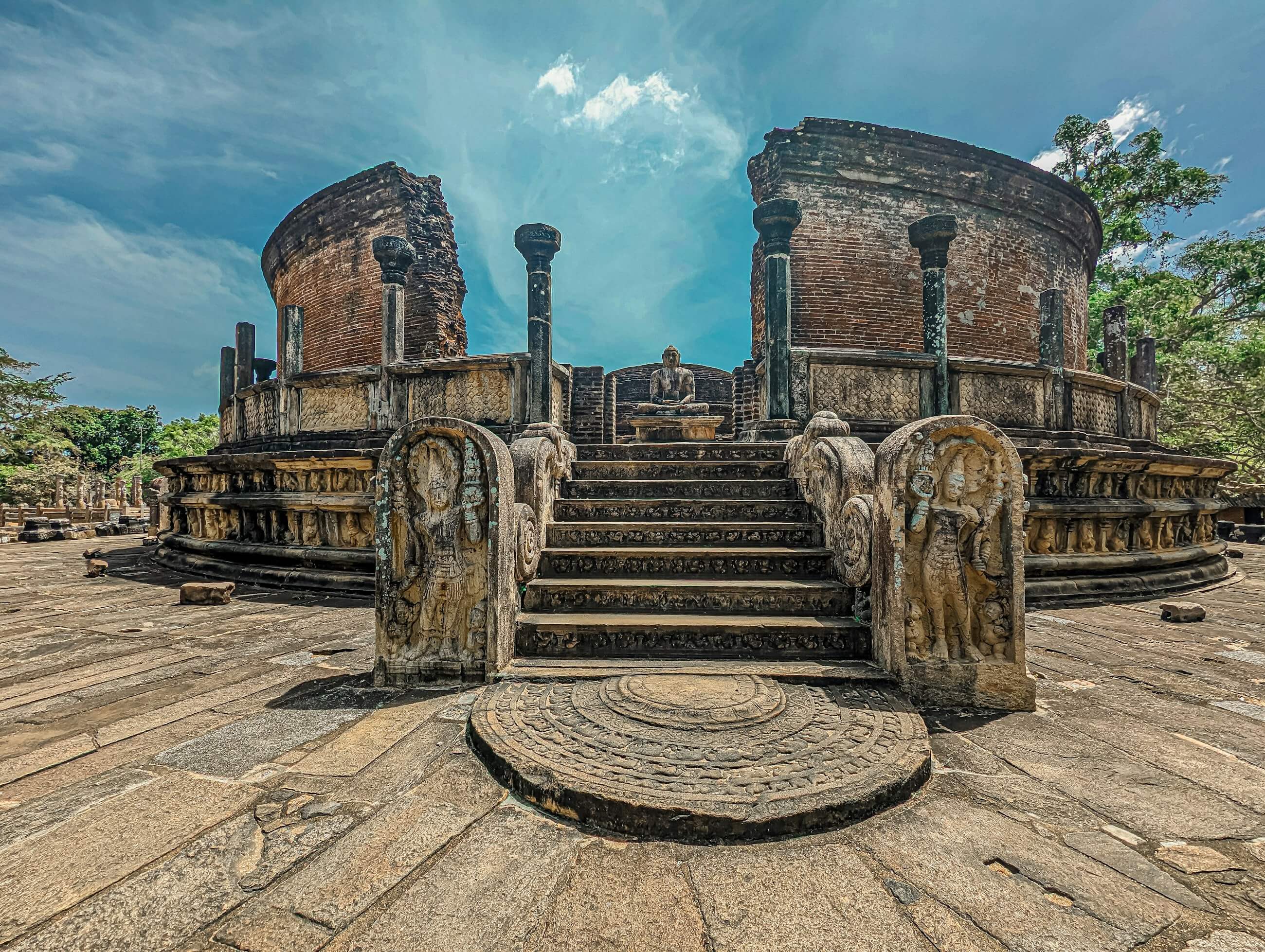 Ancient temple details